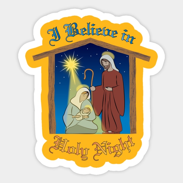 Holy Night Sticker by NN Tease